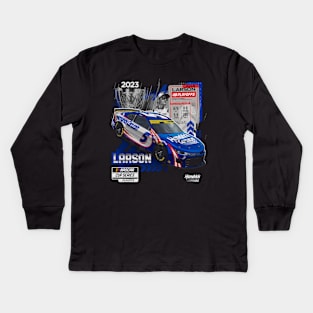 Kyle Larson Series Playoffs Kids Long Sleeve T-Shirt